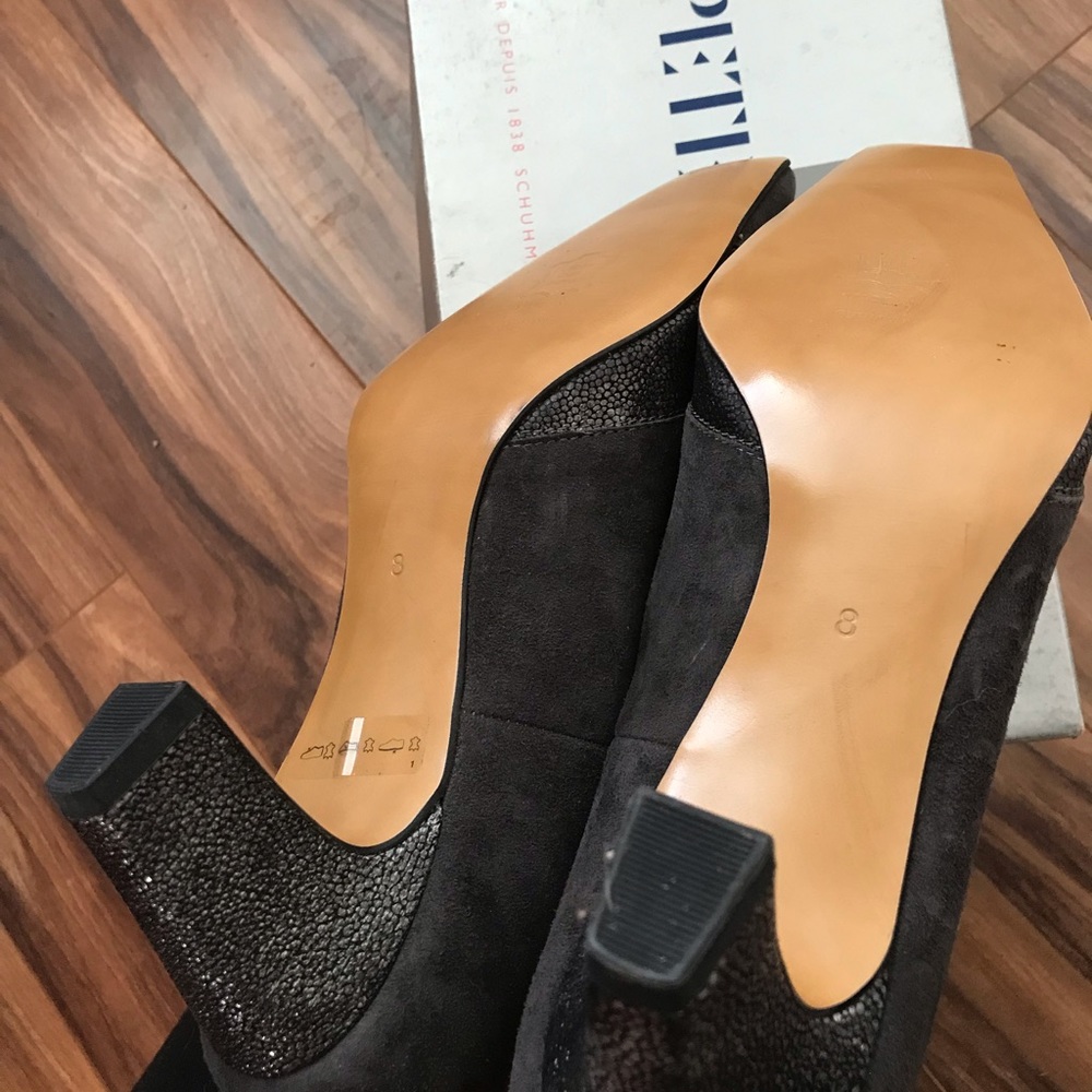 Peter Kaiser Suede Pump Heels Size 8 Never Worn - Picture 5 of 8